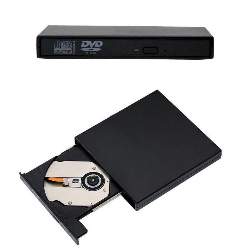 Зовнішній USB-пристрій DVD CD RW Disc Burner Combo для Windows 98/8/10