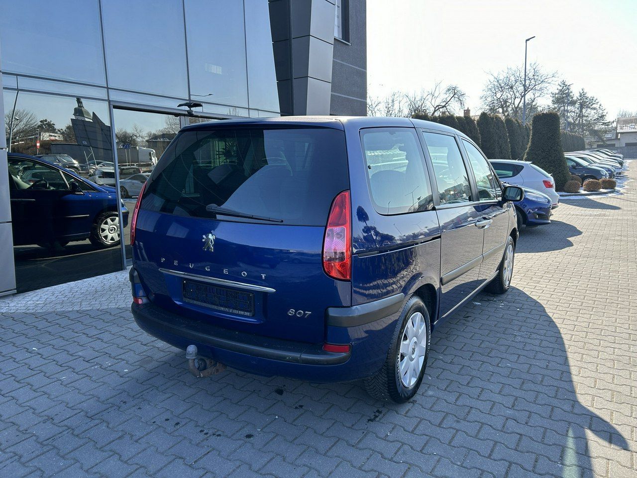 Peugeot 807 klimatronic, tempomat, 7 osobowy, multifunkcja, benzynka, hak