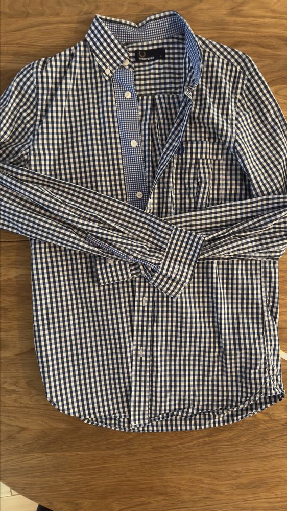 Fred Perry koszula w kratę rozmiar S niska cena