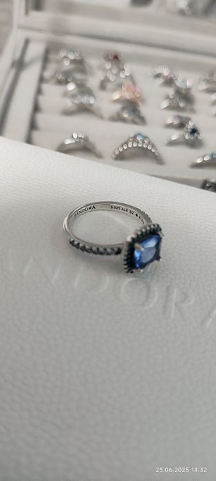 Пандора каблучки сережки Pandora кульчики