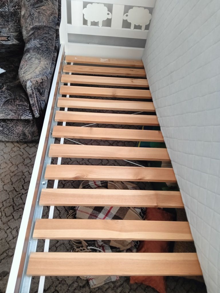 Łóżko z materacem dla dziecka Kritter Ikea
