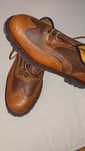 Tradicionais sapatos de carneira