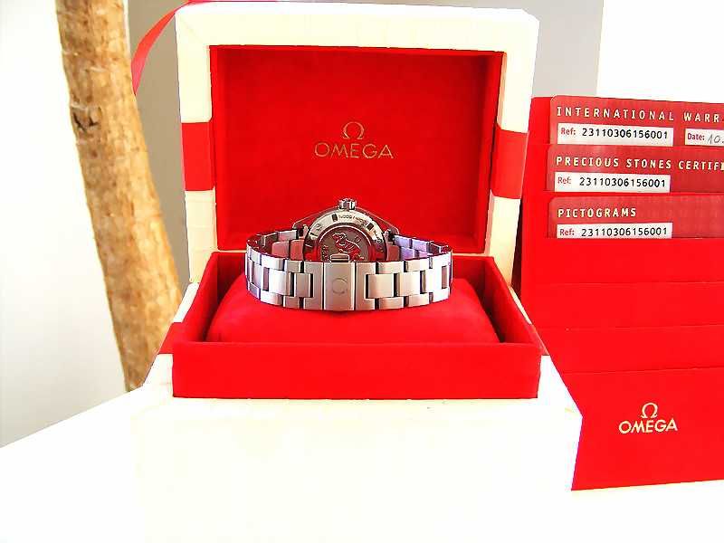 Omega Seamaster Aqua Terra Teak Diamond salon KRUK (zegarek damski)