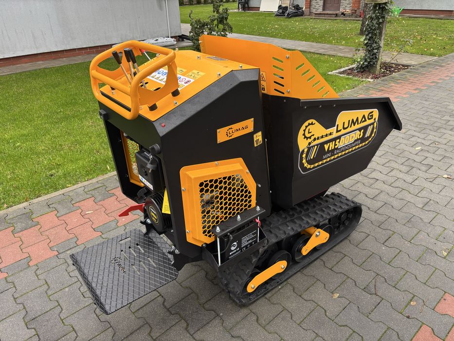 W pełni hydrauliczna mini wywrotka, wozidło LUMAG