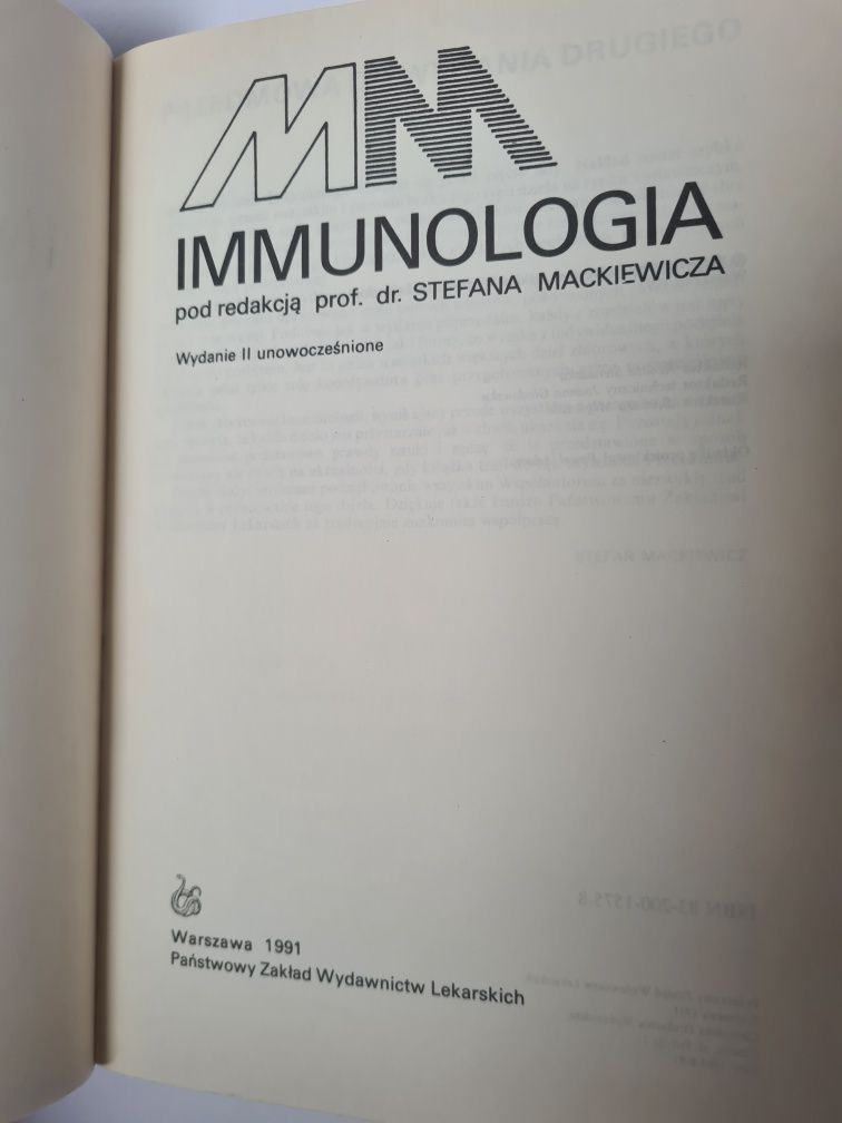 Immunologia - Stefan Mackiewicz