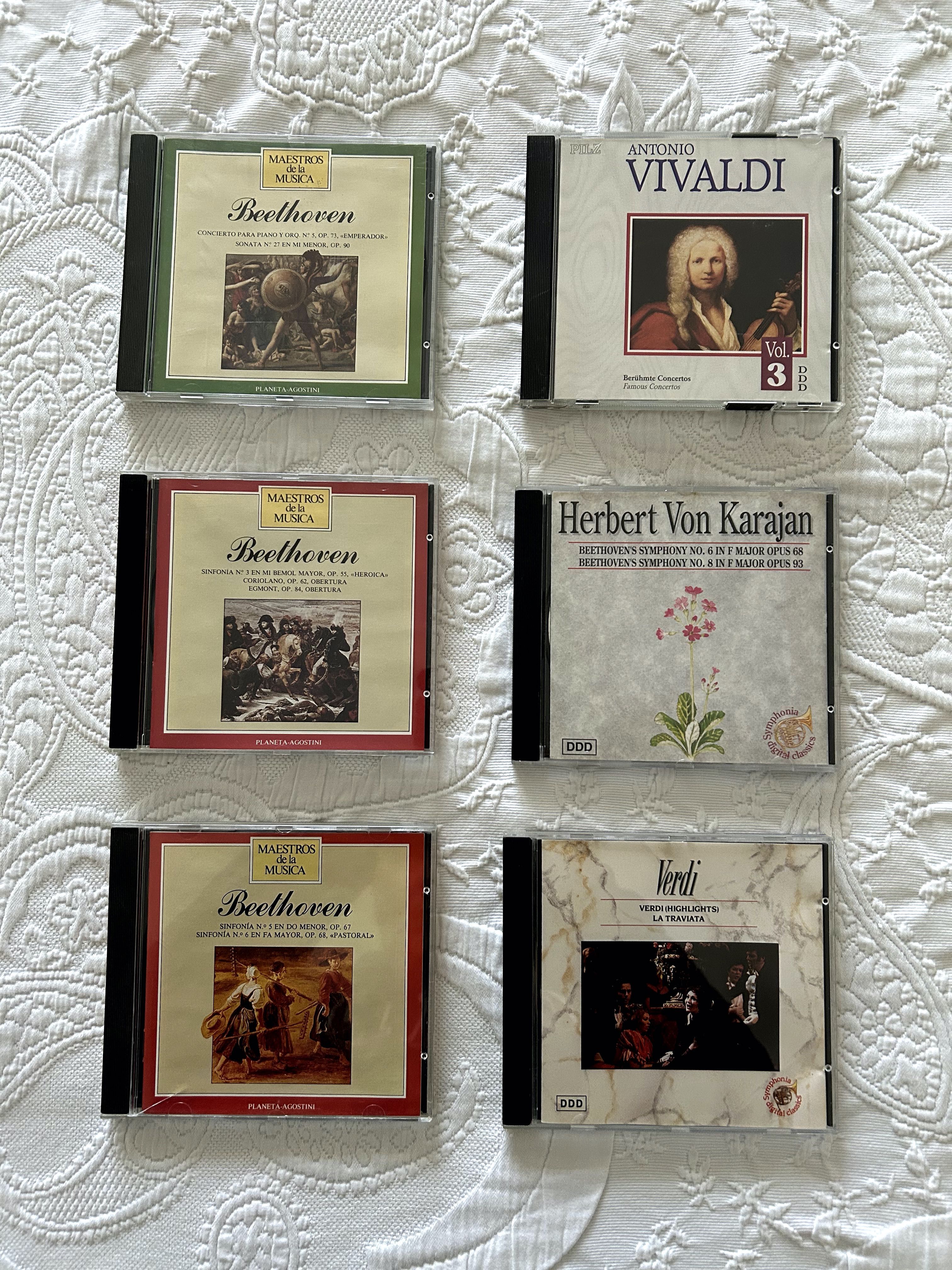 CDs originais música clássica