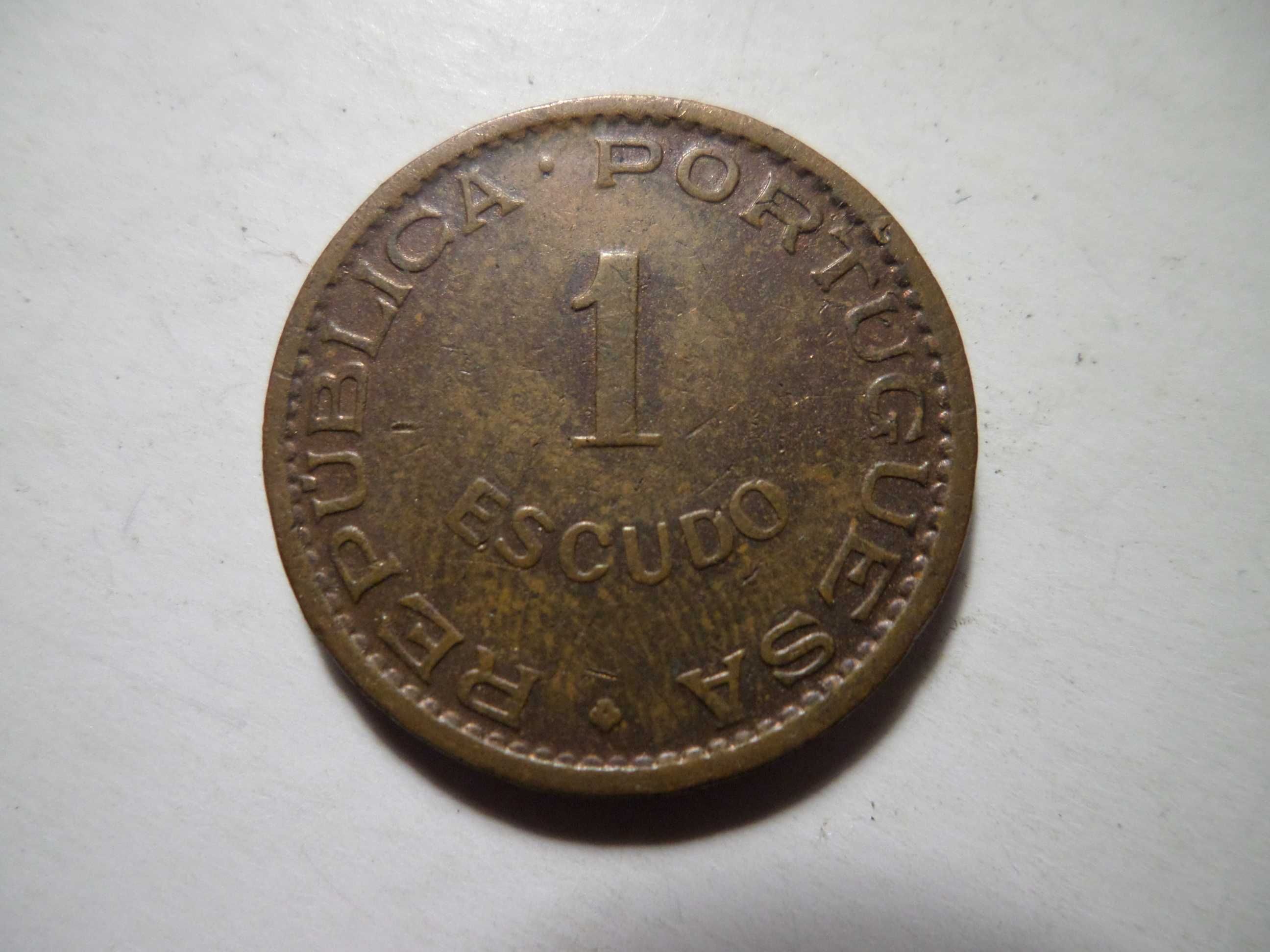 Moeda 1 Escudo 1953 , Angola