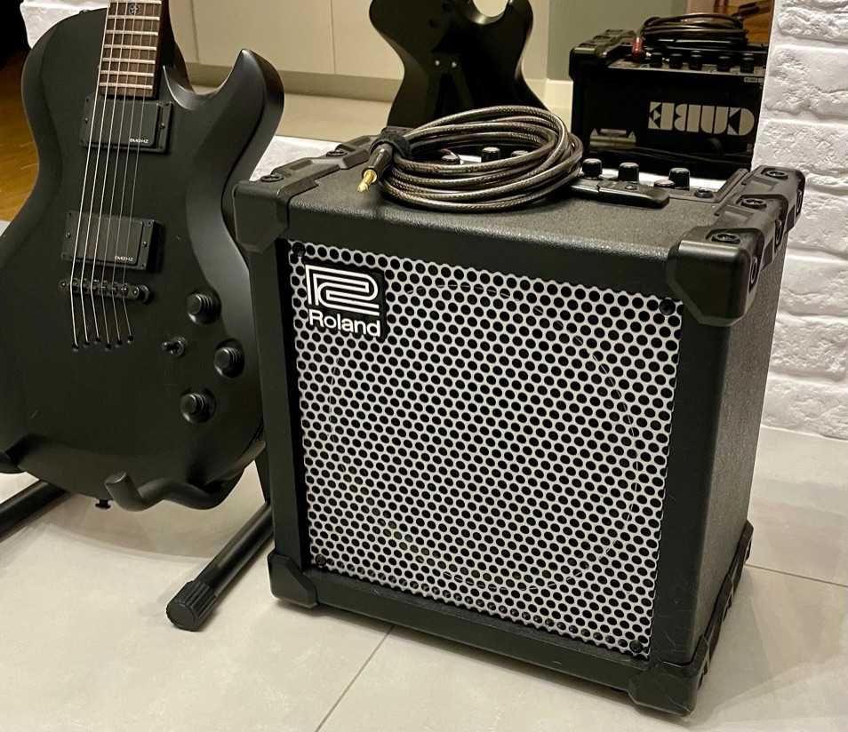 Gitara elektryczna CORT EVL-Z4 + Wzmacniacz gitarowy Roland Cube 40XL