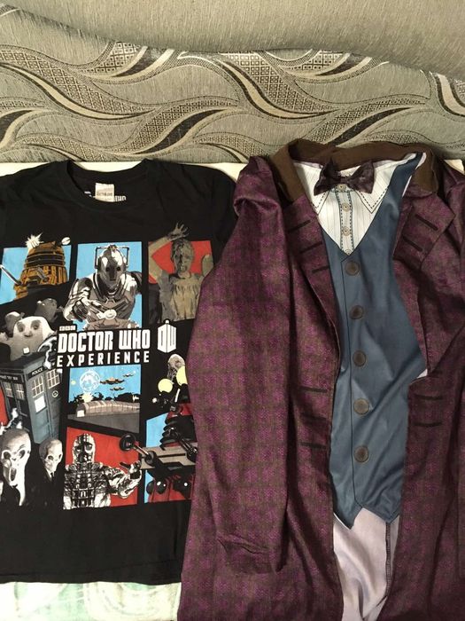 Футболка костюм карнавальный Доктор Кто Doctor who