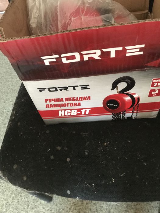 Лебідка ручна Fortr НСВ-1Т