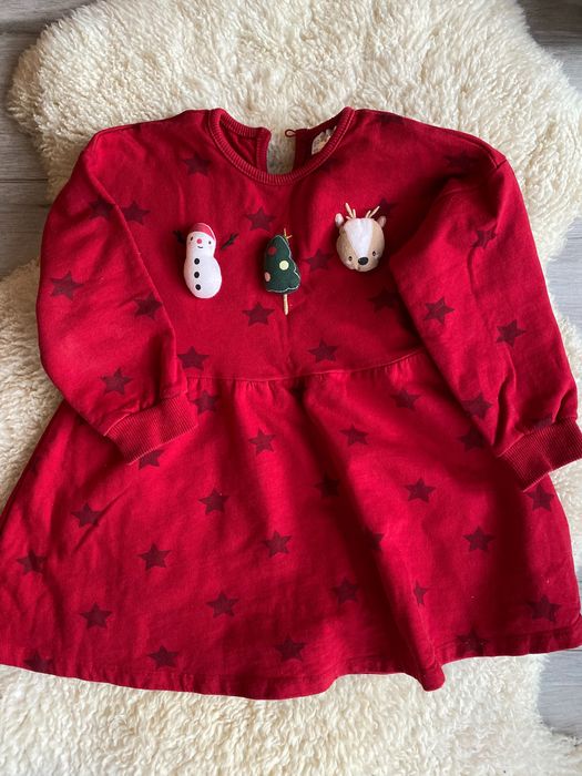 Різдвяна новорічна сукня для дівчинки, розмір98