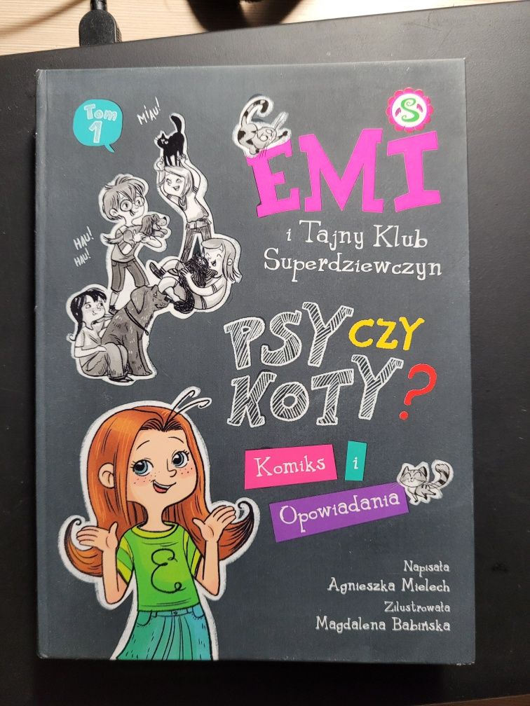 Książka "Emi i tajny klub superdziewczyn"Agnieszka Mielech