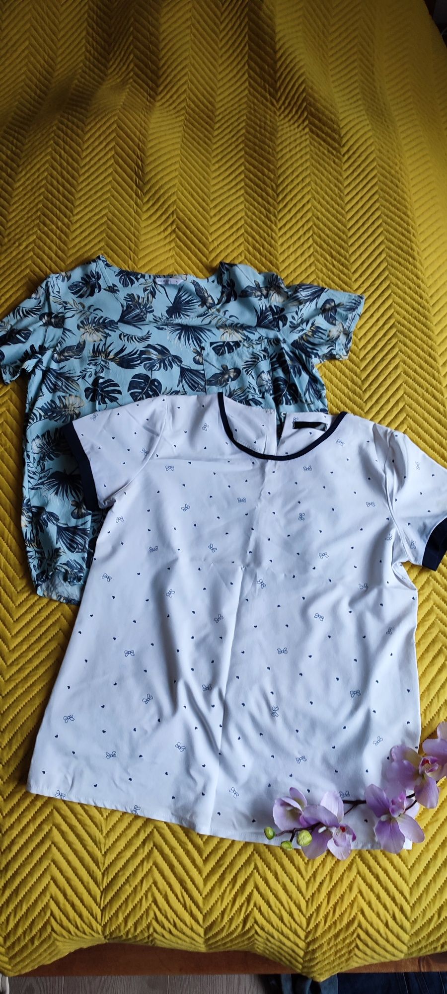 Zestaw damski bluzki, spódnica, rozmiar 38. Reserved, Esmara, Cubus