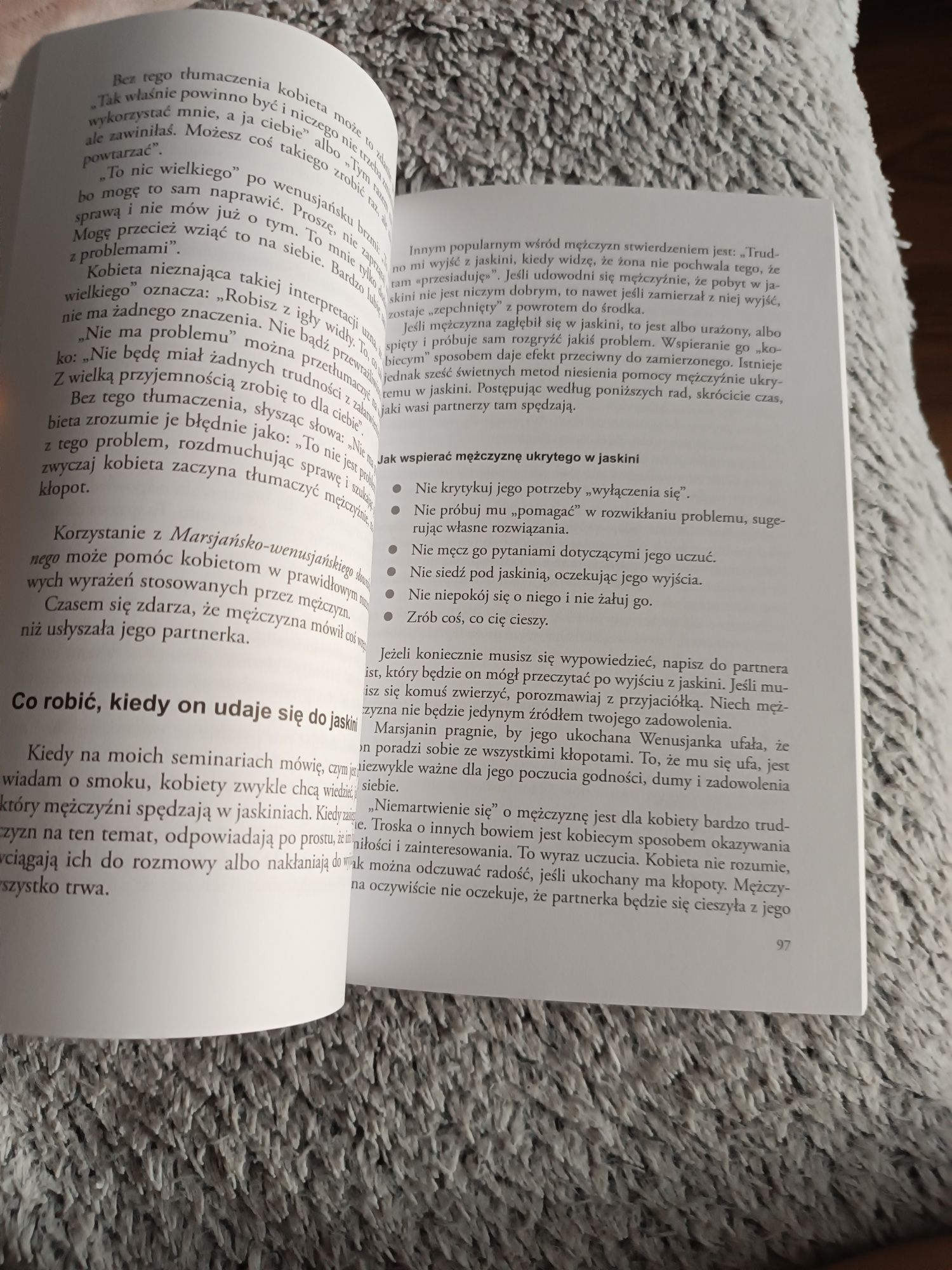 Książka John Gray Mężczyźni są z Marsa, a kobiety z Wenus