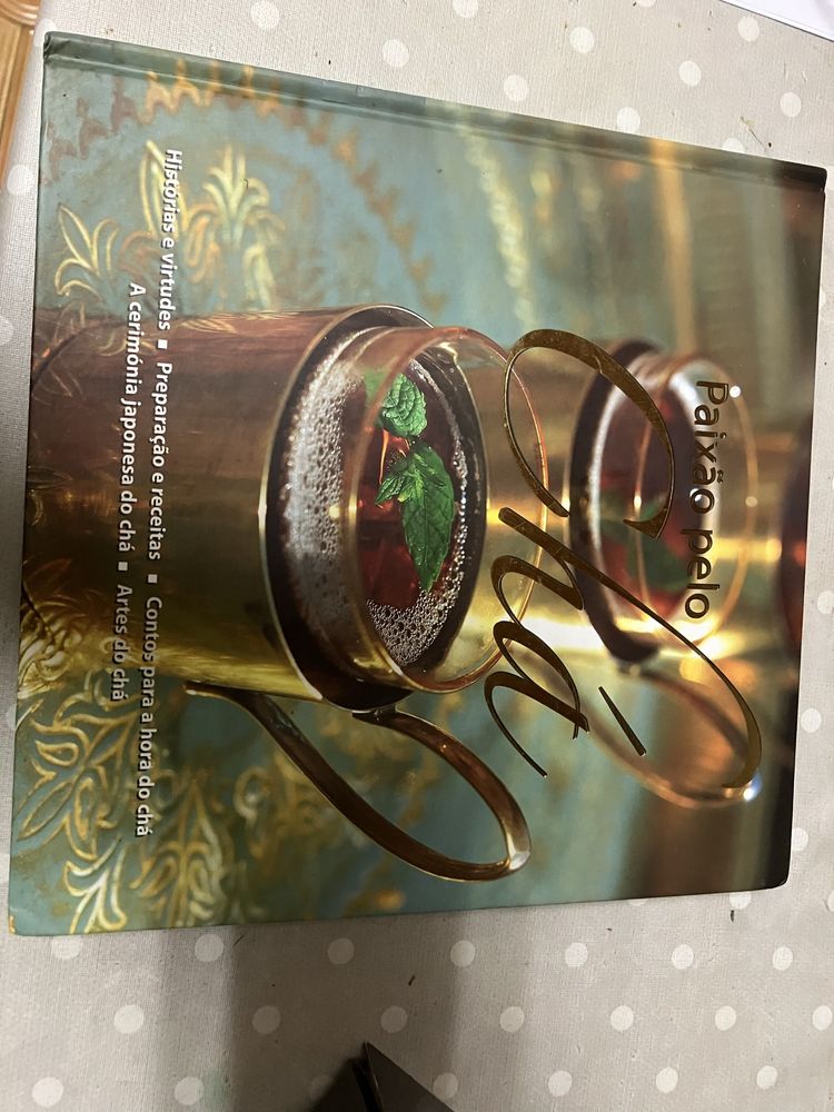 Livro Paixão pelo Chá