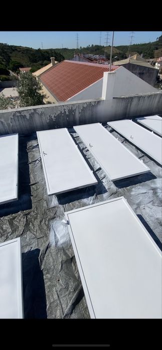 Pinturas de portas e roda pés