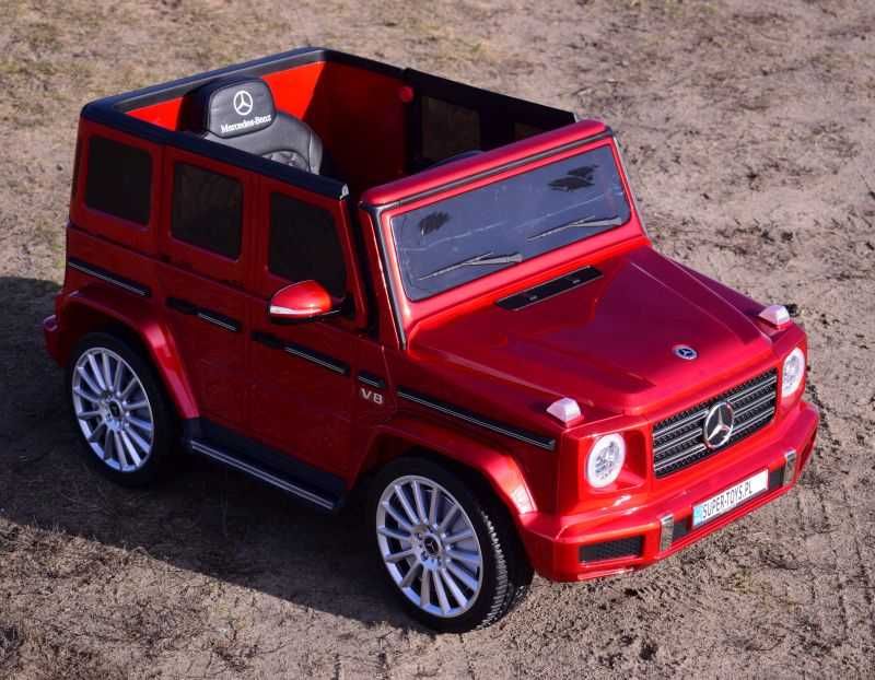 Auto samochód na akumulator Mercedes G500 samochodzik autko SUV RC