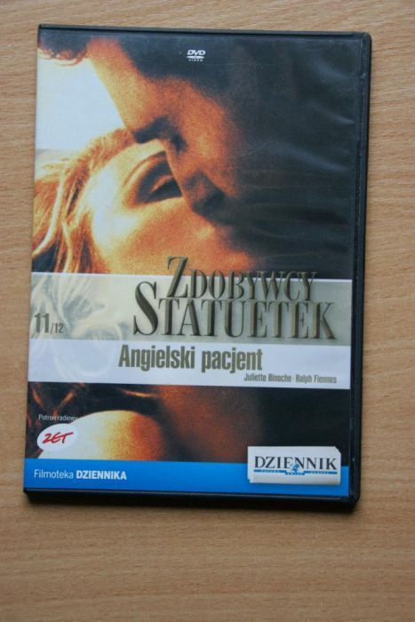 Angielski Pacjent Ralph Fiennes Juliette Binoche DVD