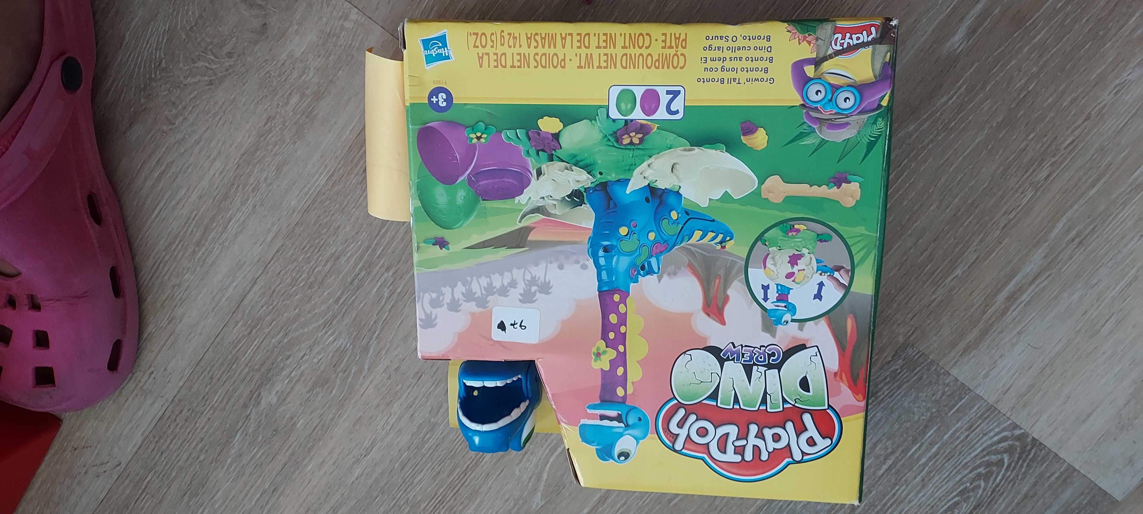 Jogo Dinossauro em Play-doh