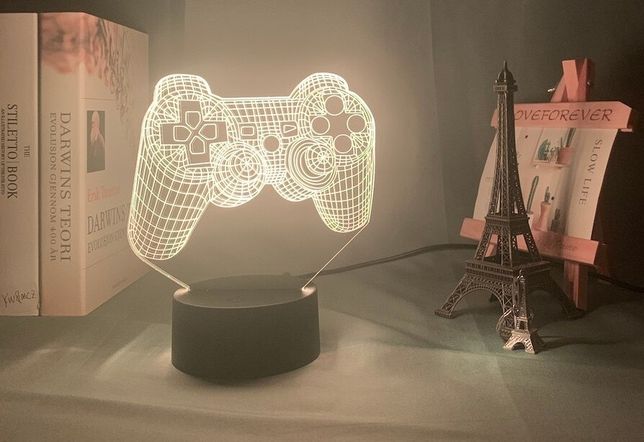 Декоративная 3d подсветка геймпада для PS4 новый