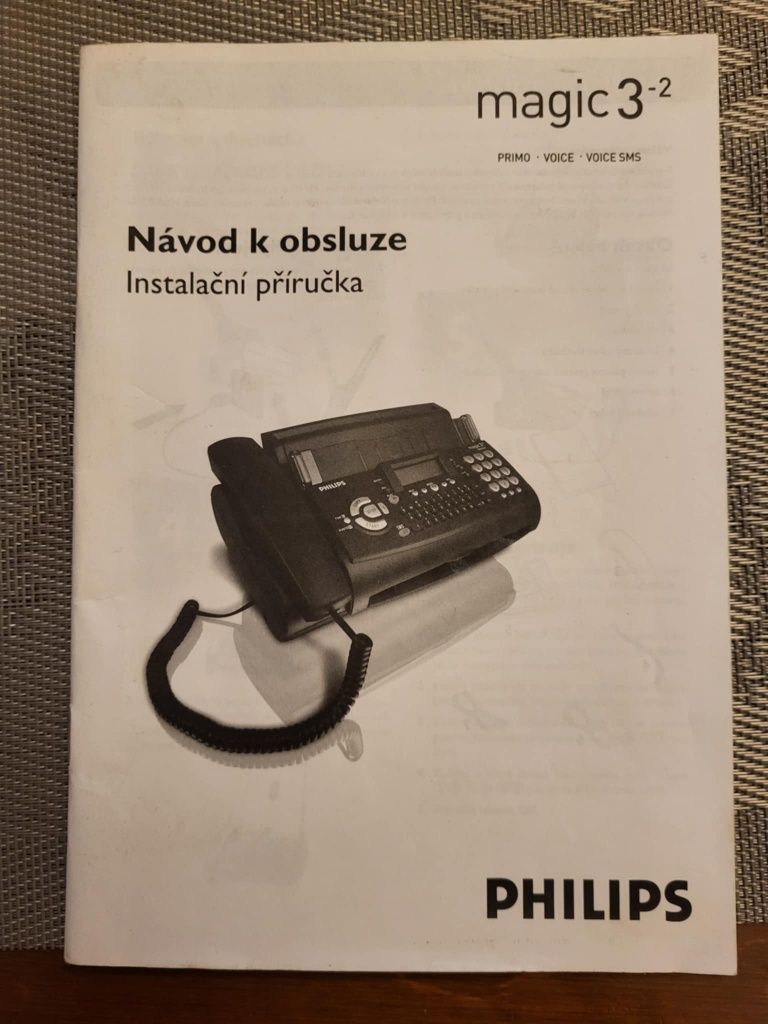 Telefon z faksem PHILIPS magic 3 primo