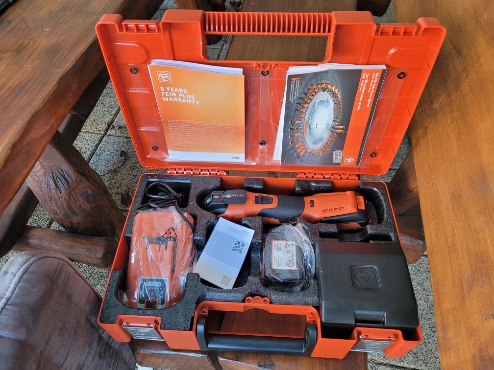 Fein Multimaster 300 urządzenie wielofunkcyjne akumulatory 2x3 Ah Nowe