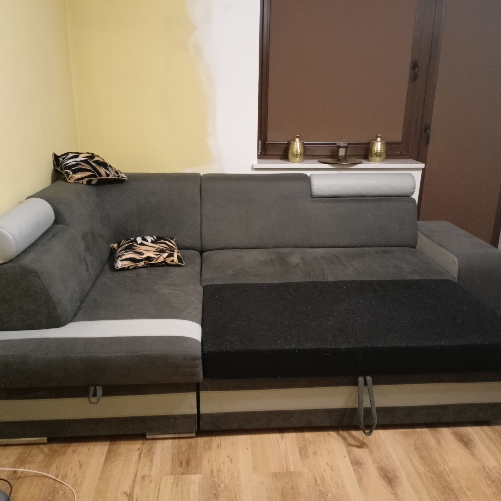 Sofa rogówka narożnik z możliwością spania