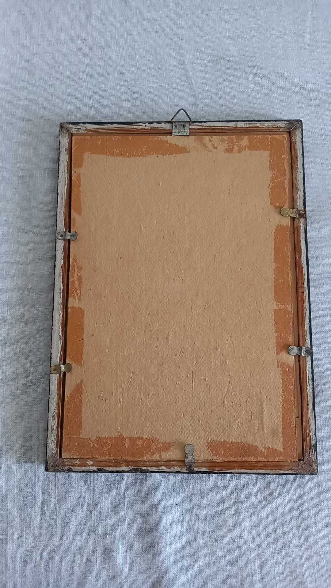Zestaw 2 Obrazków Matki z lat 70 PRL