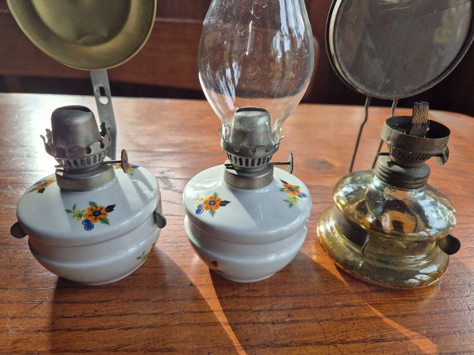 Stare lampy naftowe