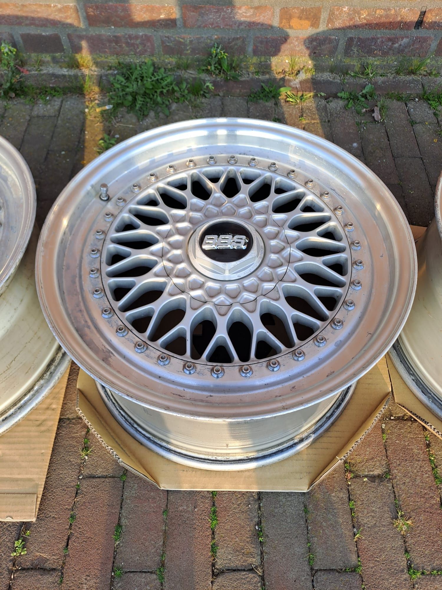 BBS RS 9x17 GTI VR6 3 częściowe E30 M3