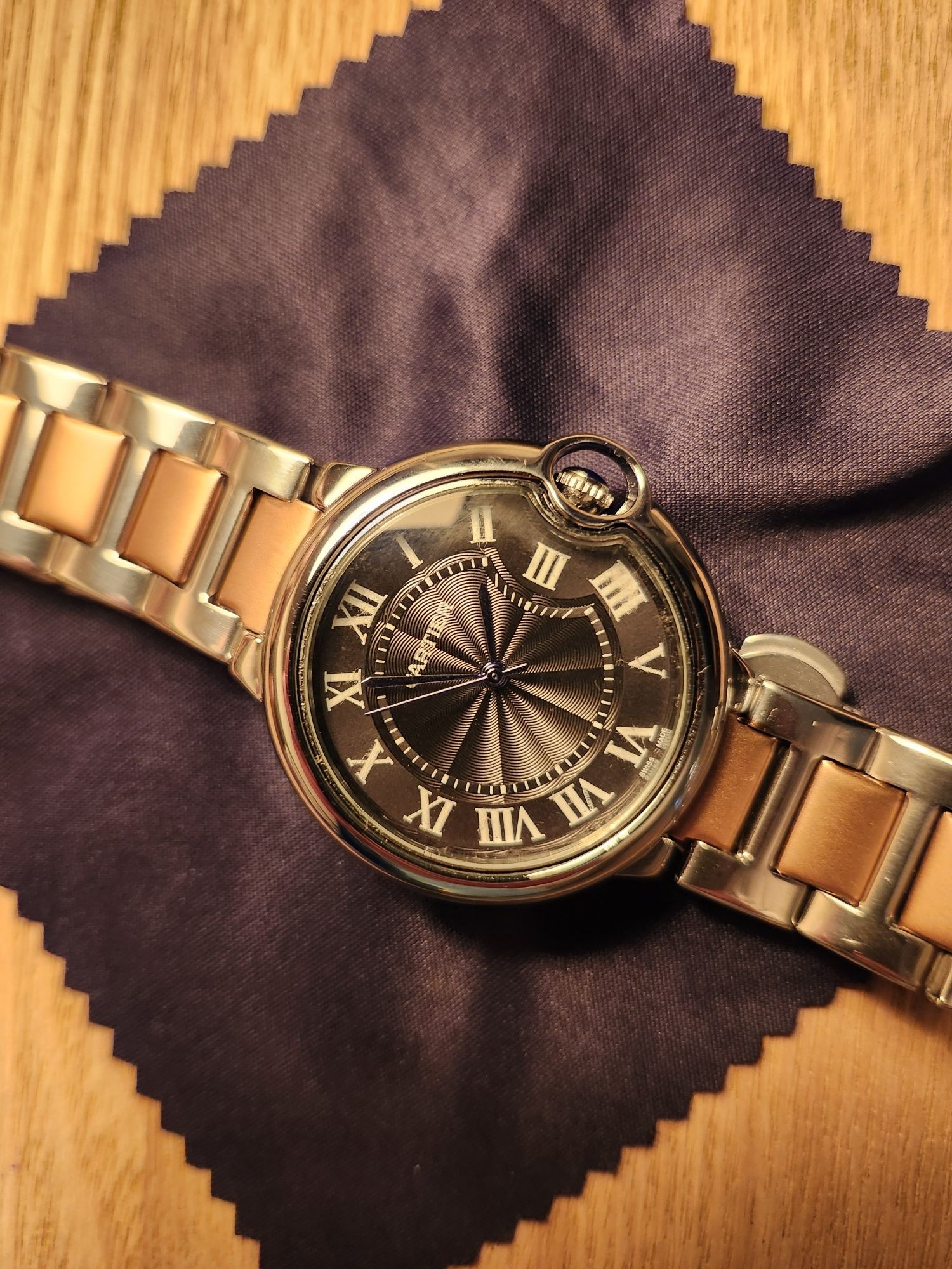 Relógio Cartier Ballon Bleu 33mm unisexo novo quartzo