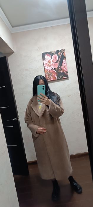 Пальто жіноче альпака