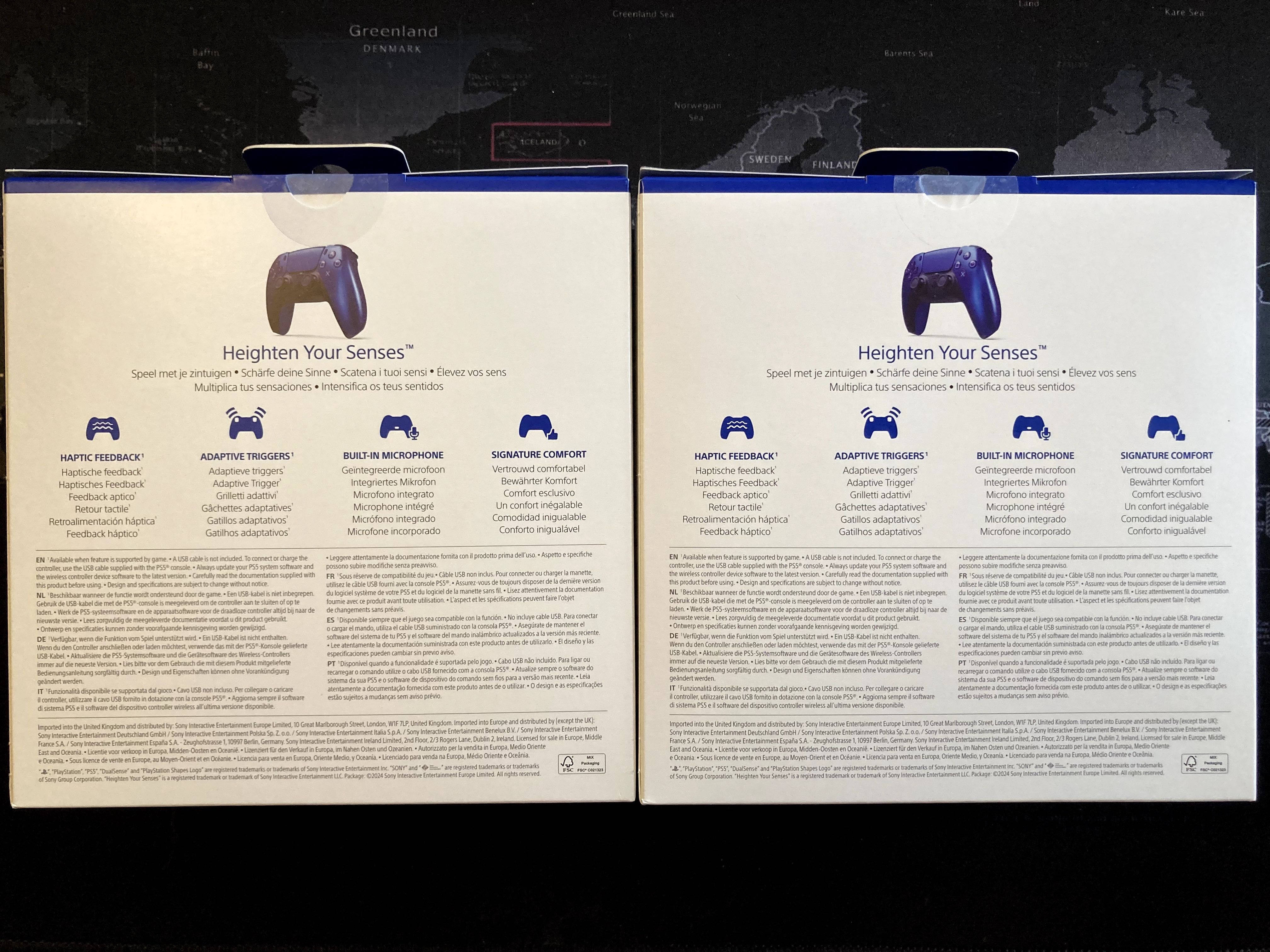 Comandos Playstation 5 novos selados (com fatura e garantia)