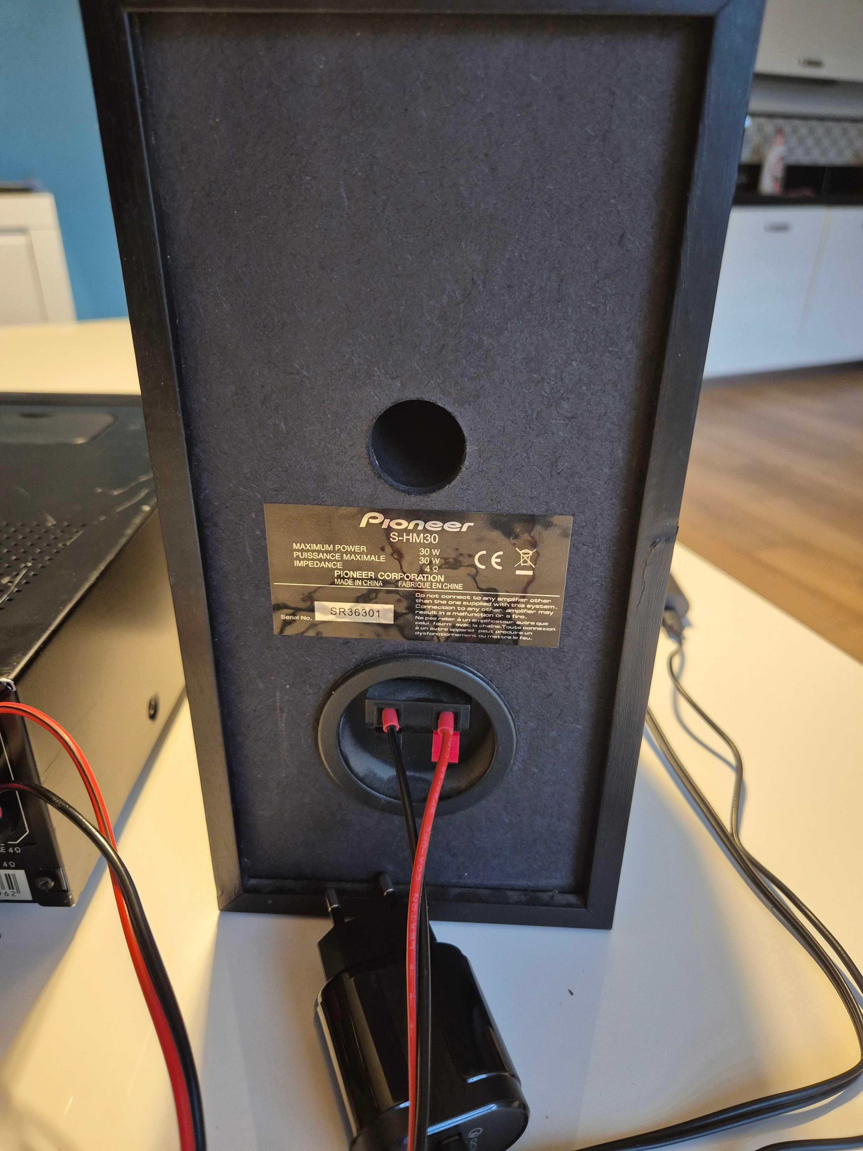 Mini wieża Hi-Fi Pioneer X-HM30, 2x30W + zewnętrzy moduł bluetooth 5.2