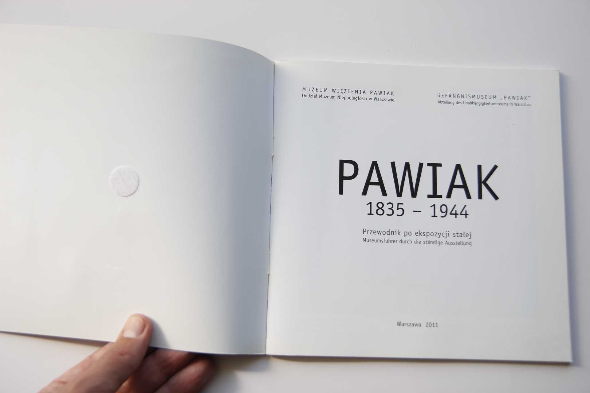 Pawiak 1835 -1944 Przewodnik po ekspozycji stałej bdb