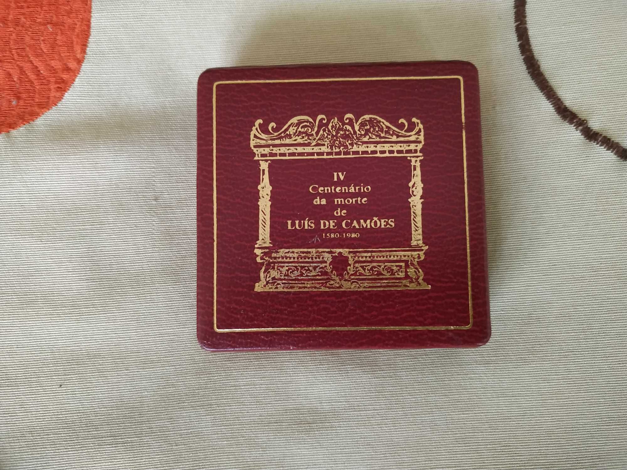 Portugal-moeda em prata proof de 1000 escudos 1980 Camões (cx.+certif)
