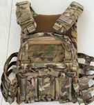 M-Tac плитоноска Cuirass Elite Multicam