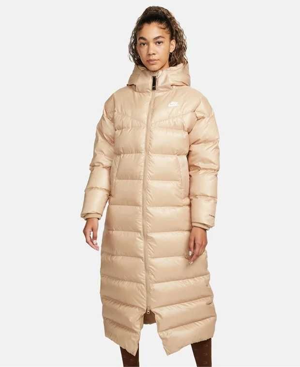Nike пуховик жіночий довгий .