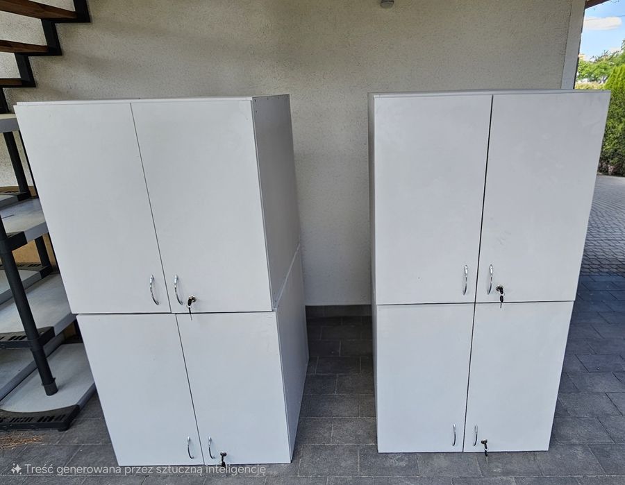 Regał, szafki do garażu 4 sztuki po 50 zł