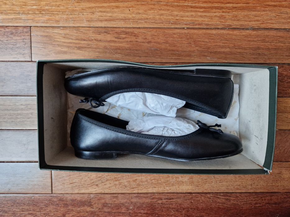 Skórzane baleriny Gino Rossi r.38