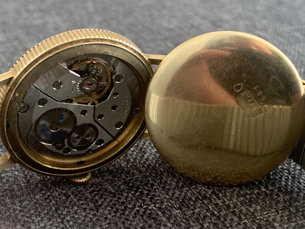 Złoty Zegarek 20 Dolarów Liberty Tressa Szwarcar 49.30g/pr 750/916!
