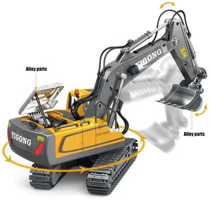 Екскаватор на радіокеруванні Yigong / экскаватор на радиоуправлении
