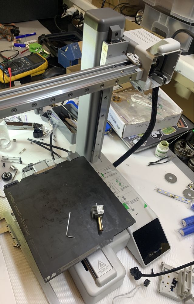 Сервісне обслуговування, діангостика 3D принтерів BAMBU LAB P1S X1 A1