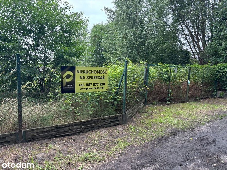 Działka budowlana 1001 m2 z WZ - Wolica