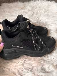 Buty czarne Balenciaga