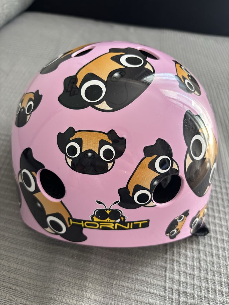 Kask HORNIT Pug Różowy dla Dzieci (rozmiar S)