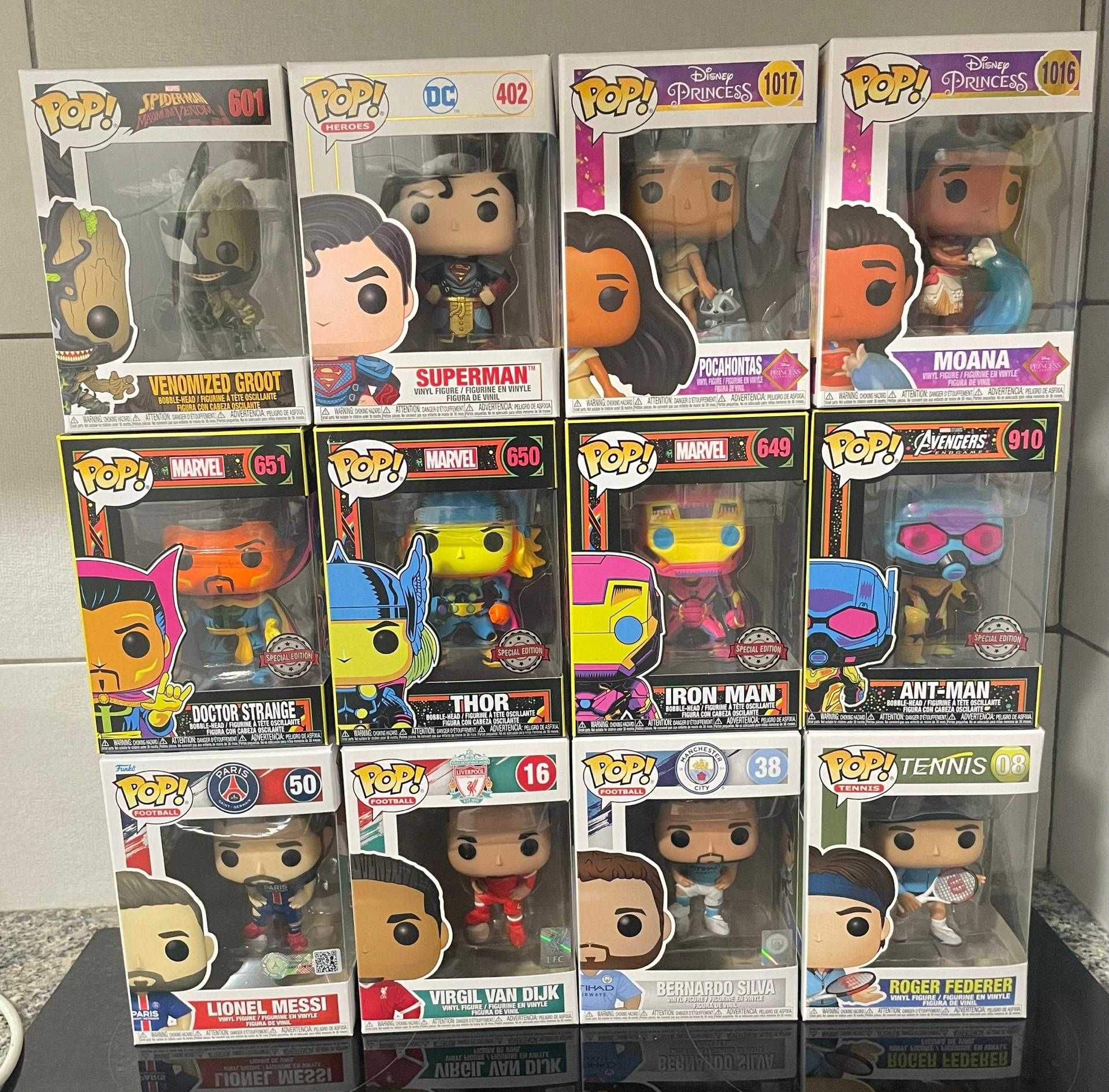 Pop Figures Funko Várias coleções -  NBA, Stranger Things, H Potter..