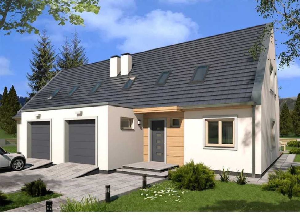 Rozgarty bliżniak nowy  - stan developerski