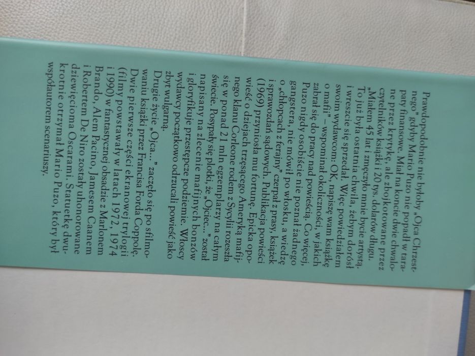 Puzo Ojciec chrzestny