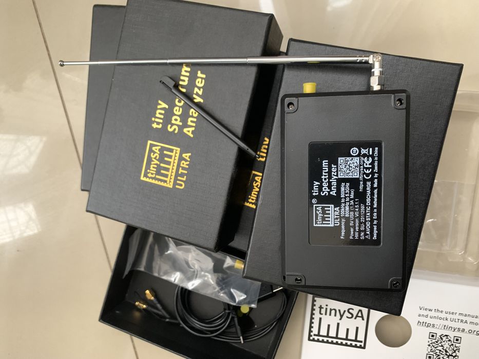 Aналізатор спектру TinySA Ultra